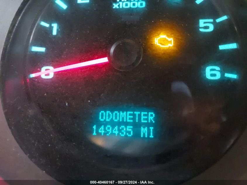 1GCHK43K19F144782 2009 Chevrolet Silverado 2500Hd Work Truck