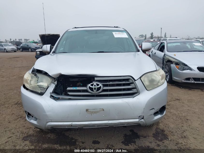 5TDZK3EH9AS015323 2010 Toyota Highlander Base V6