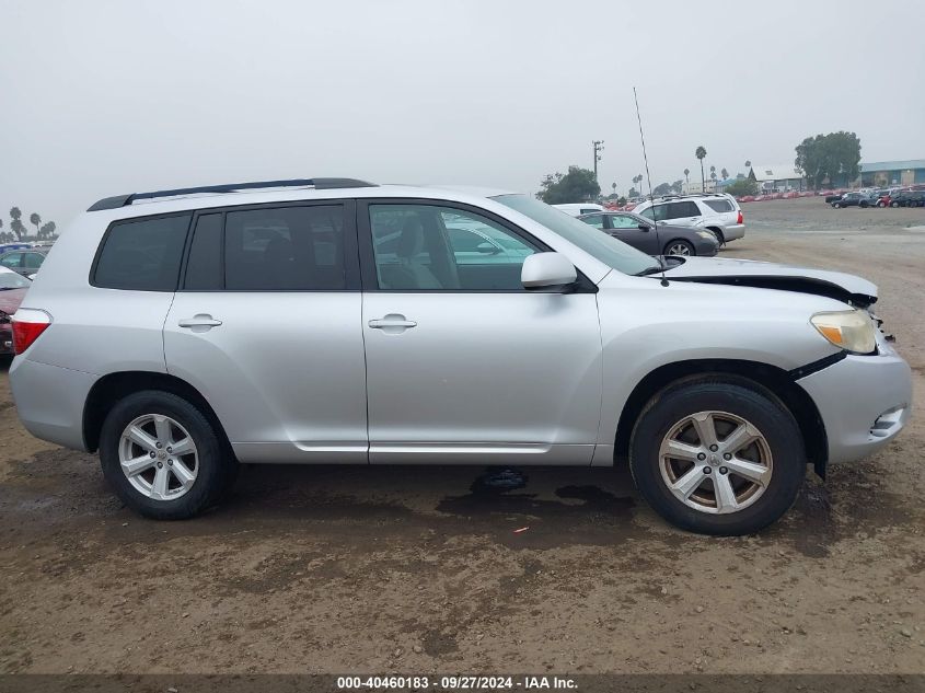 2010 Toyota Highlander Base V6 VIN: 5TDZK3EH9AS015323 Lot: 40460183