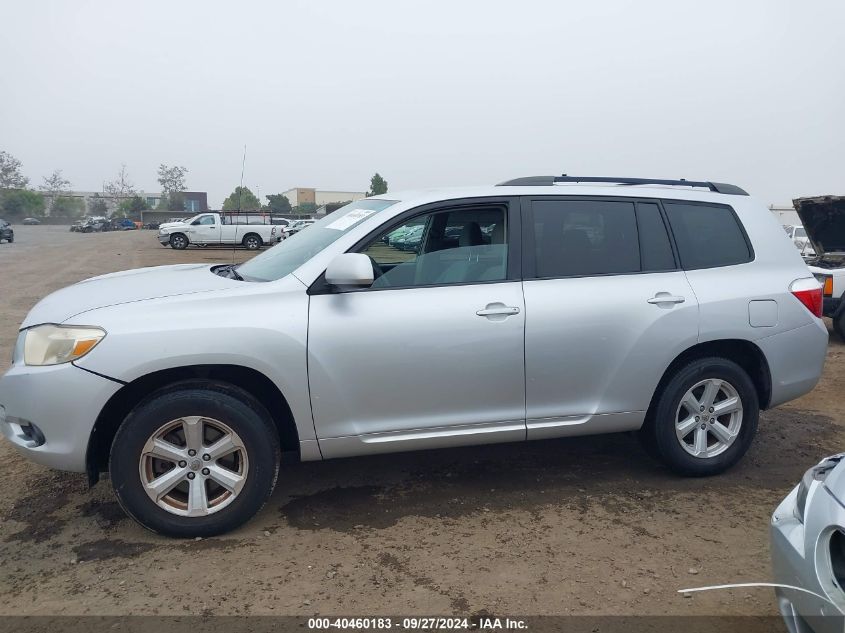 2010 Toyota Highlander Base V6 VIN: 5TDZK3EH9AS015323 Lot: 40460183