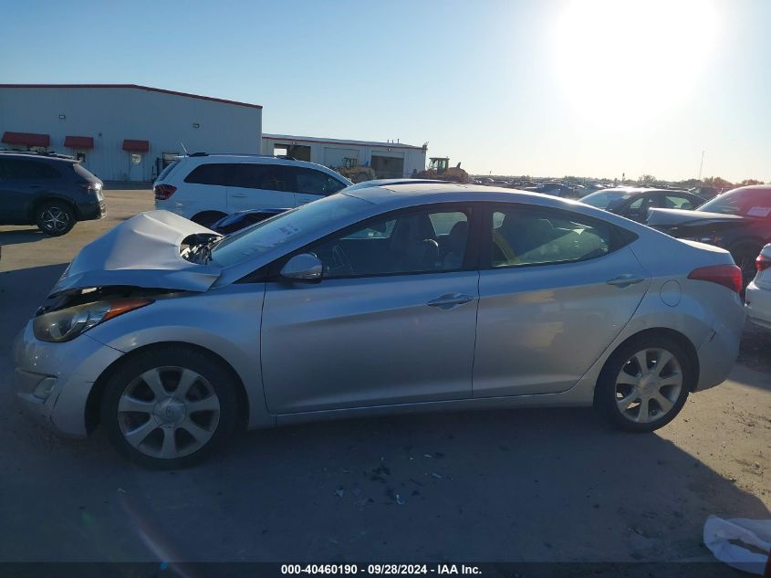 2011 Hyundai Elantra Gls/Limited VIN: KMHDH4AE5BU117768 Lot: 40460190