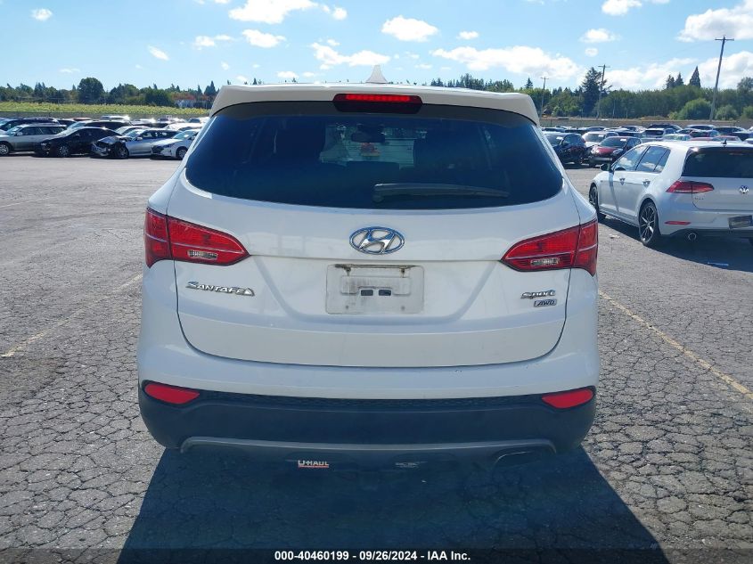 2015 Hyundai Santa Fe Sport 2.4L VIN: 5XYZTDLB3FG254548 Lot: 40460199