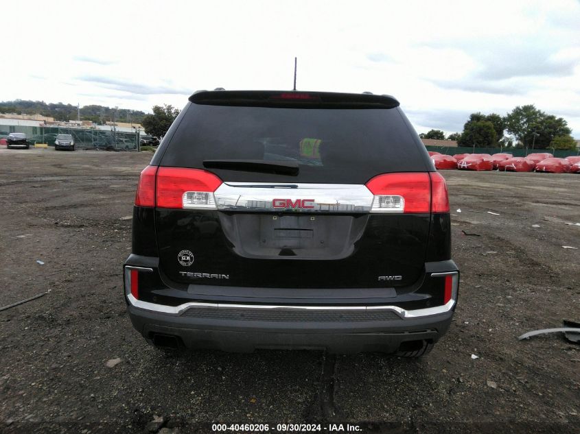 2017 GMC Terrain Slt VIN: 2GKFLUE31H6299615 Lot: 40460206