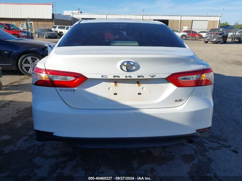 2018 Toyota Camry Le VIN: 4T1B11HK0JU549415 Lot: 40460227