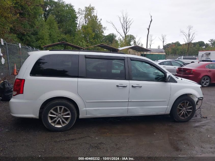 2014 Dodge Grand Caravan Sxt VIN: 2C4RDGCG5ER155332 Lot: 40460232