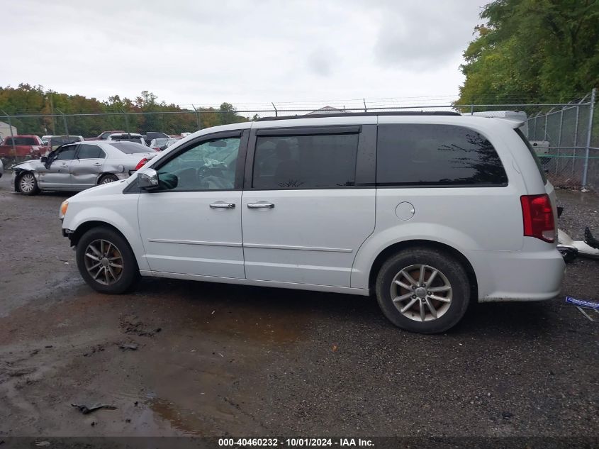 2014 Dodge Grand Caravan Sxt VIN: 2C4RDGCG5ER155332 Lot: 40460232