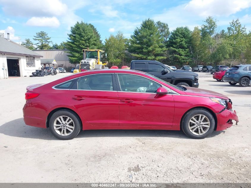 2016 Hyundai Sonata Se VIN: 5NPE24AF2GH307306 Lot: 40460247