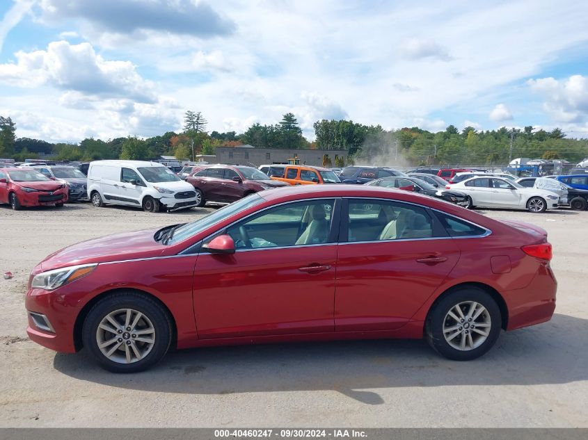 2016 Hyundai Sonata Se VIN: 5NPE24AF2GH307306 Lot: 40460247