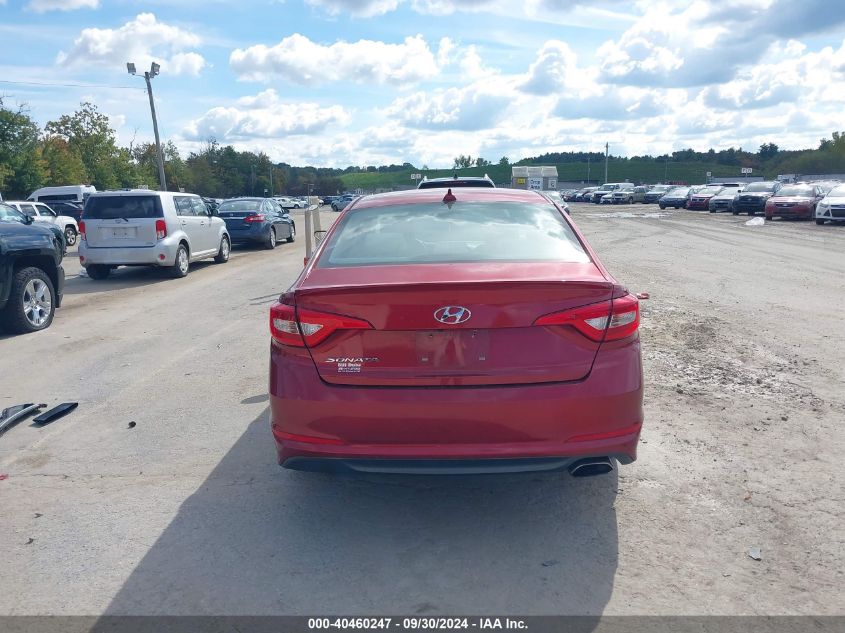 2016 Hyundai Sonata Se VIN: 5NPE24AF2GH307306 Lot: 40460247