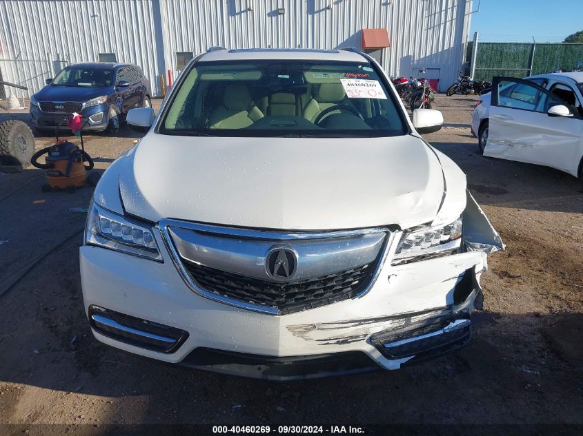 2014 Acura Mdx VIN: 5FRYD4H23EB007889 Lot: 40460269