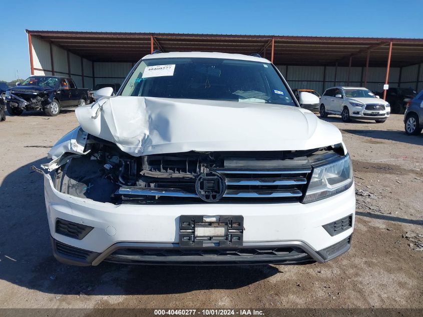 2018 Volkswagen Tiguan S VIN: 3VV1B7AX8JM057615 Lot: 40460277