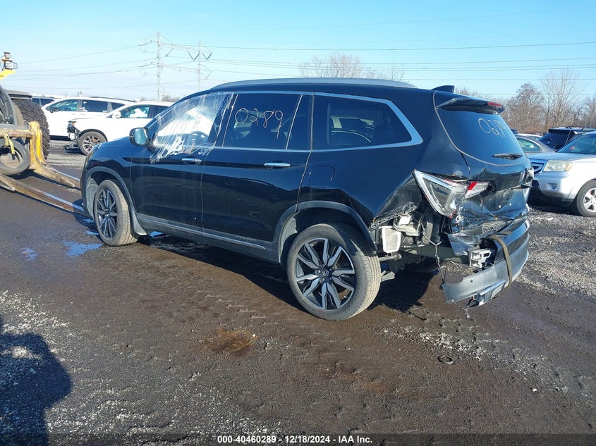 Vin: 5fnyf6h04kb059307, lot: 40948975, honda pilot elite 20193