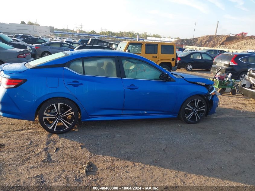 2020 Nissan Sentra Sr Xtronic Cvt VIN: 3N1AB8DV1LY310805 Lot: 40460300