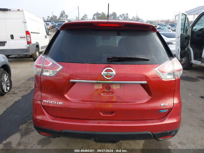 2014 Nissan Rogue Sv VIN: 5N1AT2MT9EC772364 Lot: 40460301