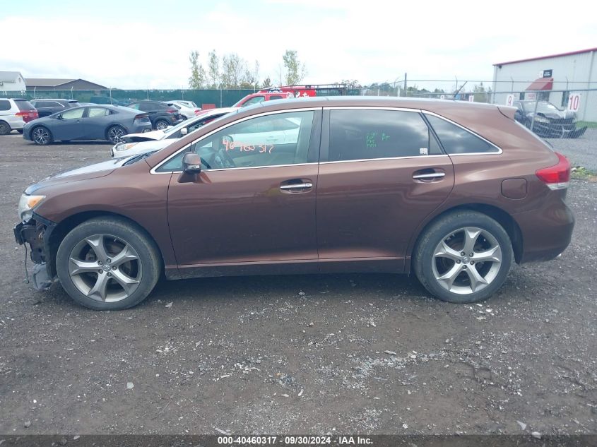 2013 Toyota Venza Le/Xle/Limited VIN: 4T3BK3BB8DU086954 Lot: 40460317