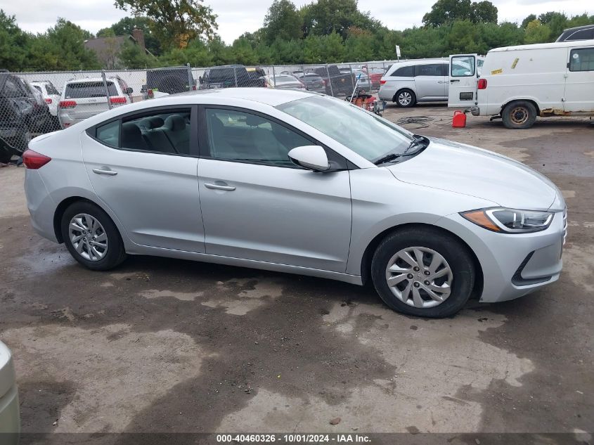 2017 Hyundai Elantra Se VIN: KMHD74LF6HU113133 Lot: 40460326