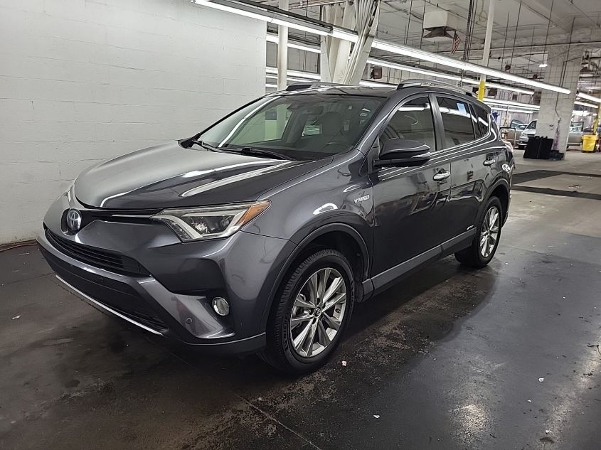 2018 Toyota Rav4 Hybrid Limited VIN: JTMDJREV5JD213205 Lot: 40460372