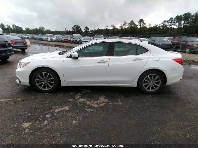 19UUB1F5XKA000106 2019 Acura Tlx Tech Pkg