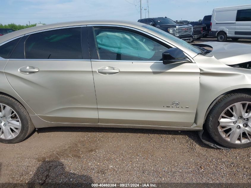 2014 Chevrolet Impala Ls VIN: 2G11Y5SL4E914694 Lot: 40460384