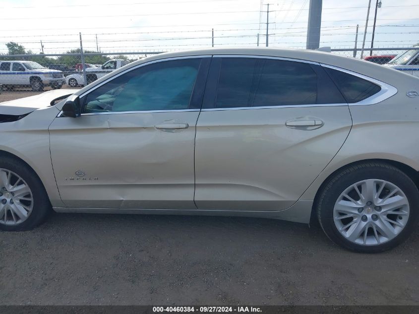 2014 Chevrolet Impala Ls VIN: 2G11Y5SL4E914694 Lot: 40460384