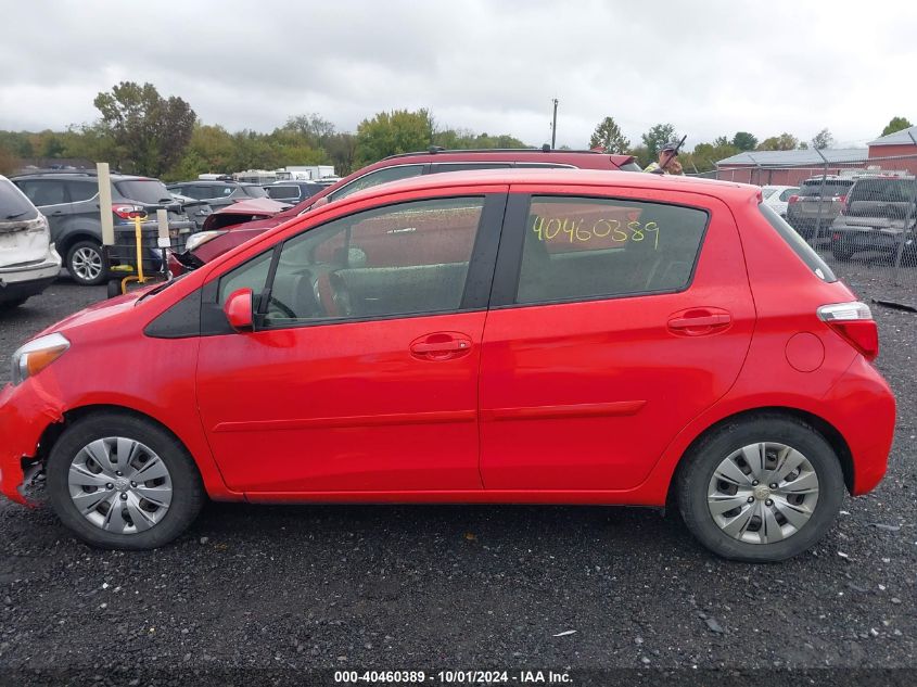 2014 Toyota Yaris Le (Tmc/Cbu Plant) VIN: JTDKTUD35ED584889 Lot: 40460389