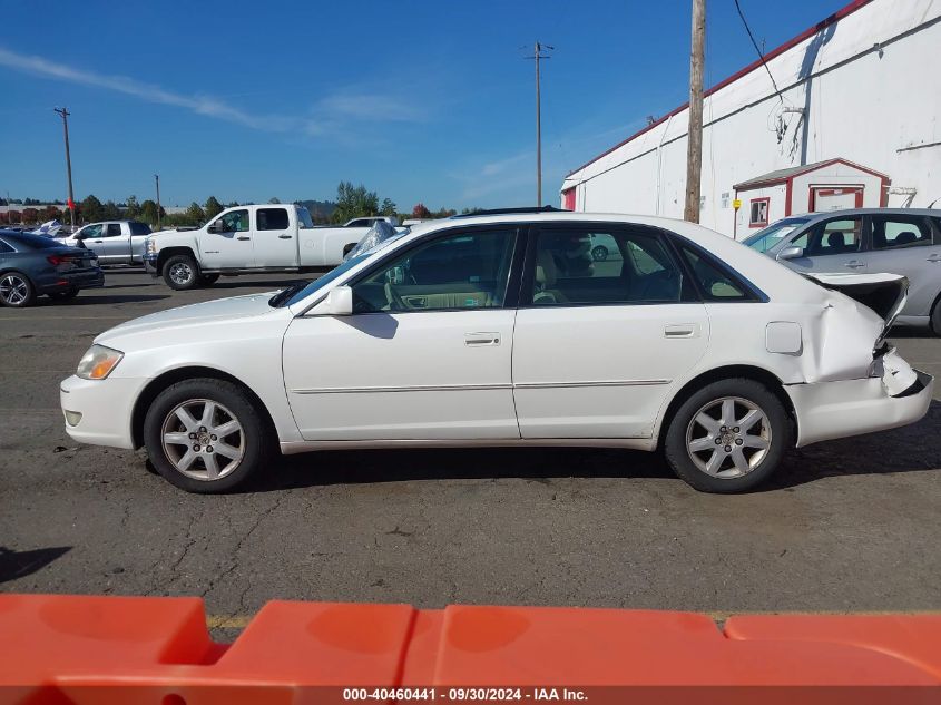 2002 Toyota Avalon Xls VIN: 4T1BF28B62U255039 Lot: 40460441