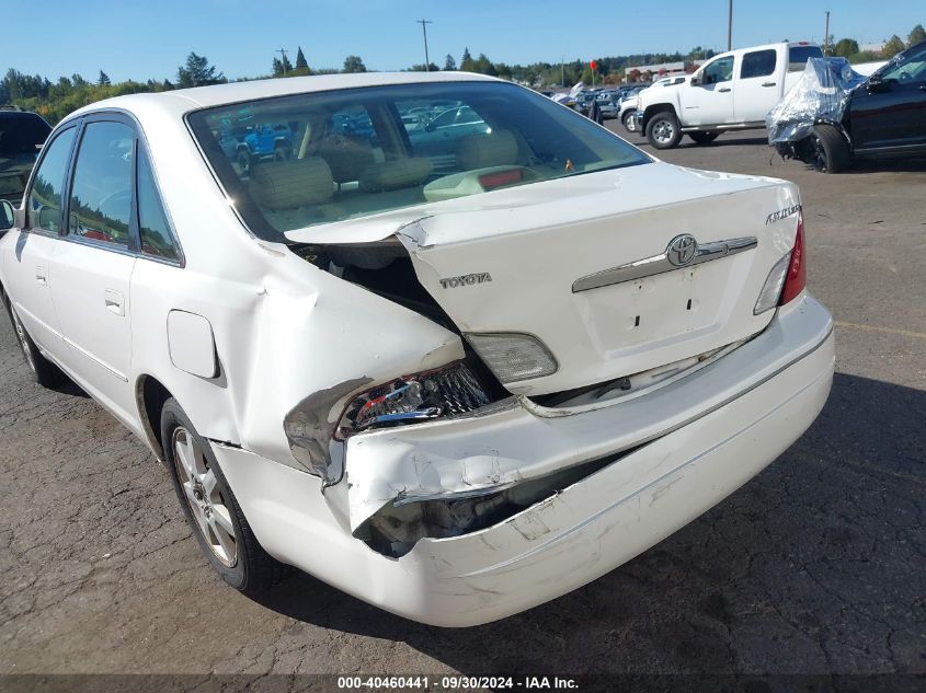 2002 Toyota Avalon Xls VIN: 4T1BF28B62U255039 Lot: 40460441