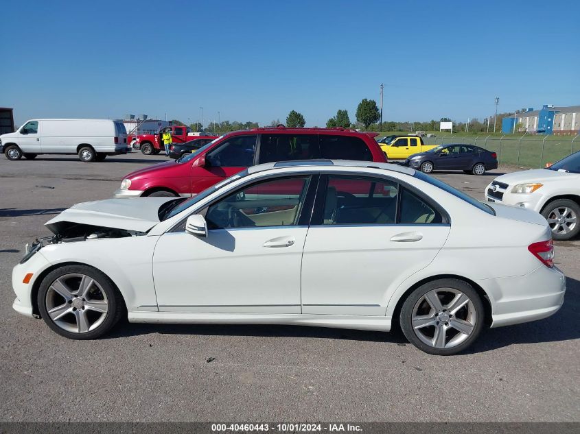 2011 Mercedes-Benz C 300 Luxury 4Matic/Sport 4Matic VIN: WDDGF8BB7BR176364 Lot: 40460443