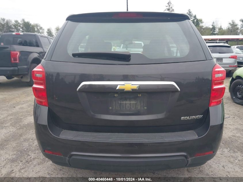 2GNALBEKXG6332571 2016 Chevrolet Equinox Ls