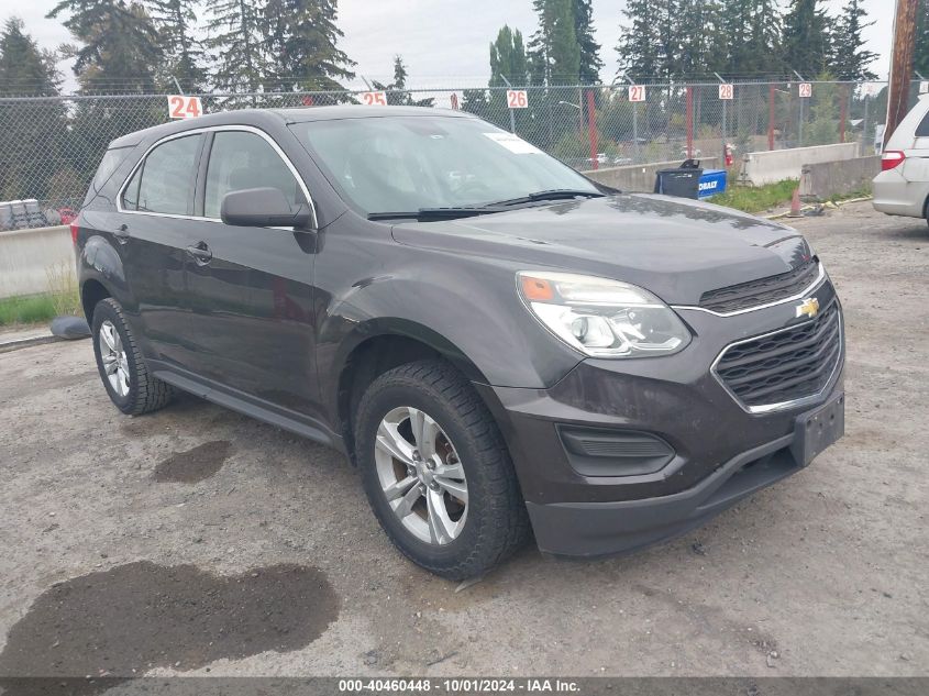 2GNALBEKXG6332571 2016 CHEVROLET EQUINOX - Image 1