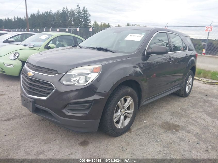 2GNALBEKXG6332571 2016 CHEVROLET EQUINOX - Image 2