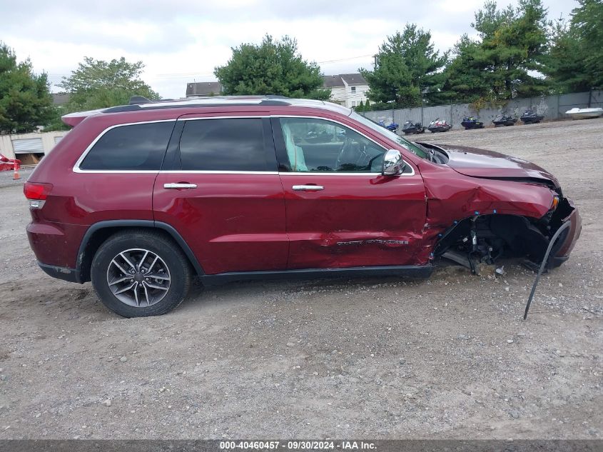 2021 Jeep Grand Cherokee Limited VIN: 1C4RJFBG7MC504650 Lot: 40460457