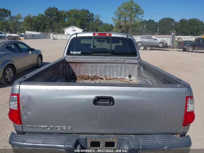 2006 Toyota Tundra Sr5 VIN: 5TBRU34186S458979 Lot: 40460474