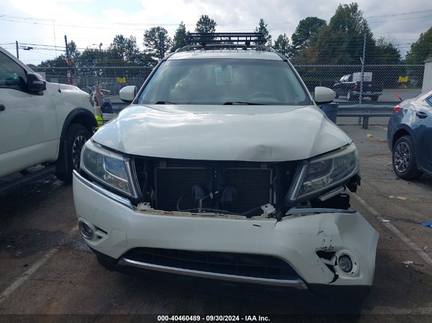 2015 Nissan Pathfinder Sl VIN: 5N1AR2MM6FC692514 Lot: 40460489