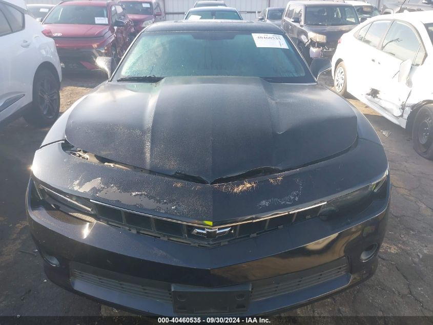 2014 Chevrolet Camaro Lt VIN: 2G1FC1E36E9230125 Lot: 40460535