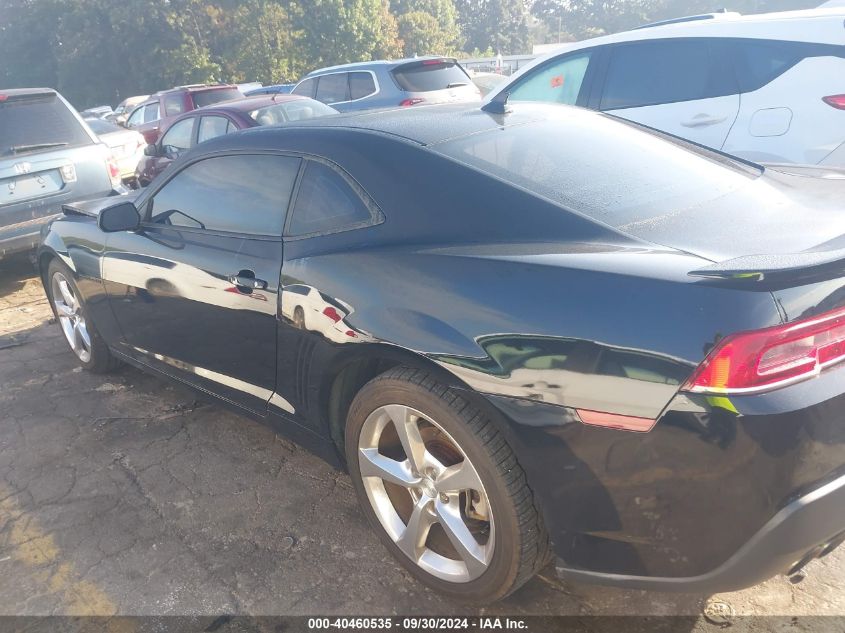 2014 Chevrolet Camaro Lt VIN: 2G1FC1E36E9230125 Lot: 40460535