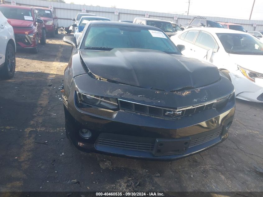 2014 Chevrolet Camaro Lt VIN: 2G1FC1E36E9230125 Lot: 40460535