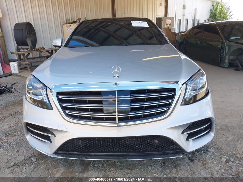 2018 Mercedes-Benz S 560 VIN: WDDUG8DB8JA376289 Lot: 40460577