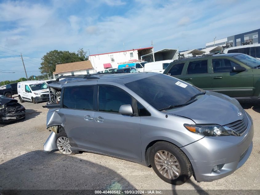 5TDYK3DC5CS230542 2012 Toyota Sienna Xle V6 8 Passenger