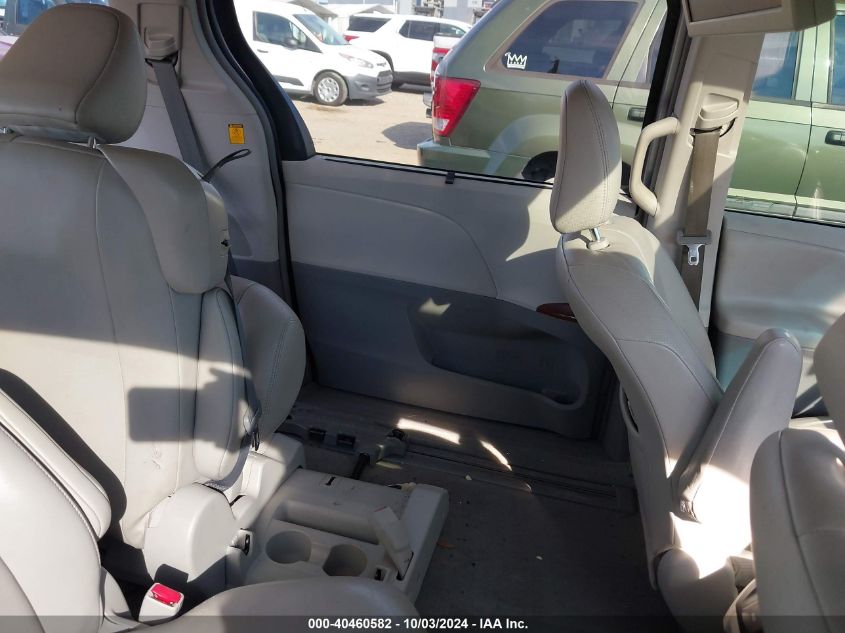 5TDYK3DC5CS230542 2012 Toyota Sienna Xle V6 8 Passenger