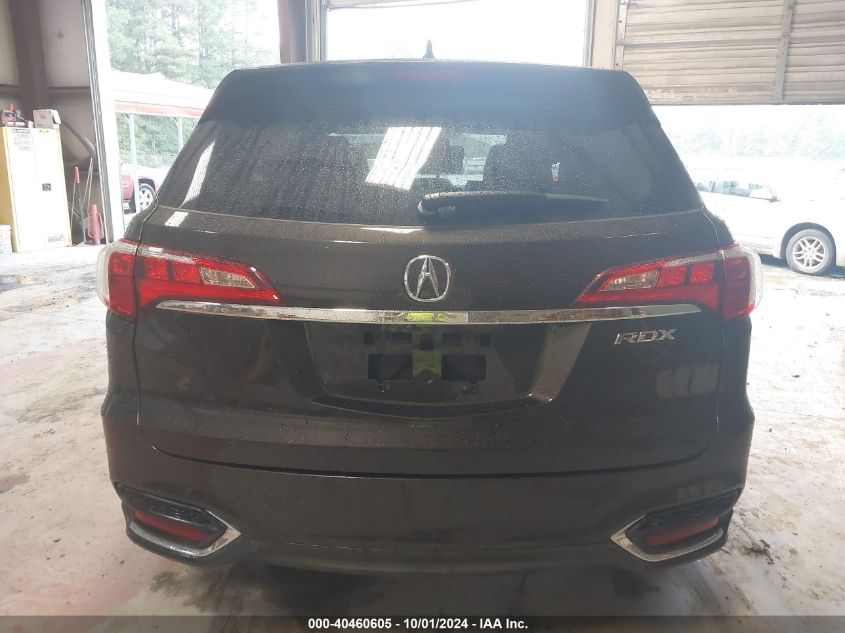 5J8TB3H54HL007523 2017 Acura Rdx Technology