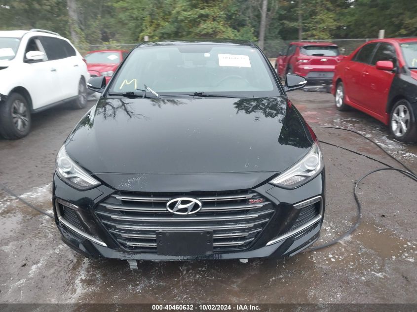 2018 Hyundai Elantra Sport VIN: KMHD04LB4JU558400 Lot: 40460632