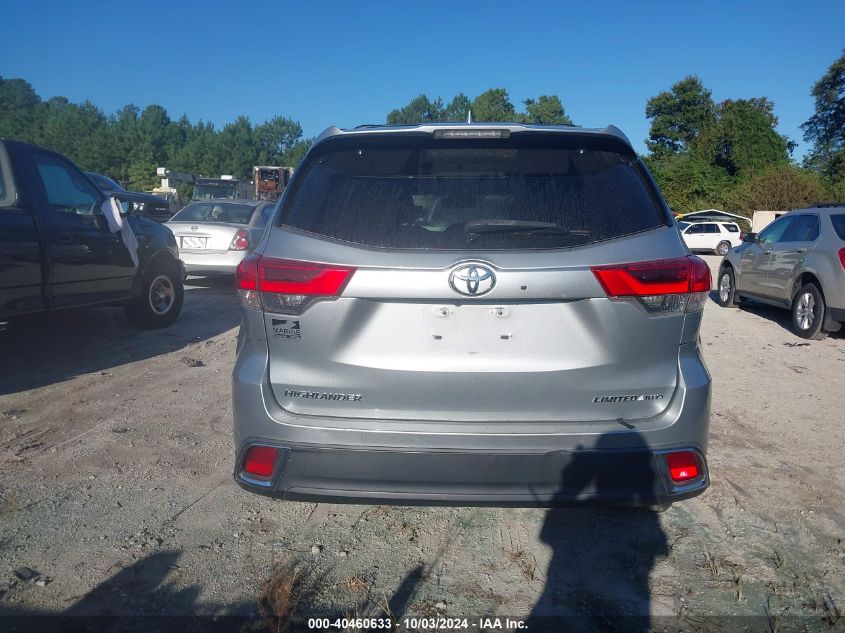 5TDDZRFH4JS811484 2018 Toyota Highlander Limited