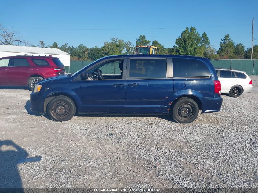 2012 Dodge Grand Caravan Se VIN: 2C4RDGBG0CR235345 Lot: 40460643