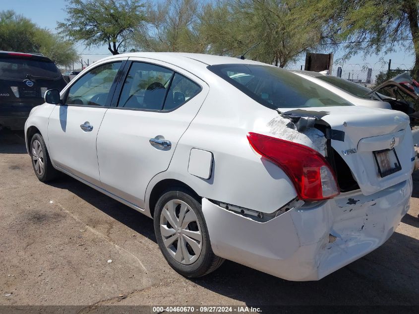 2014 Nissan Versa S/S Plus/Sv/Sl VIN: 3N1CN7AD4EK422591 Lot: 40460670