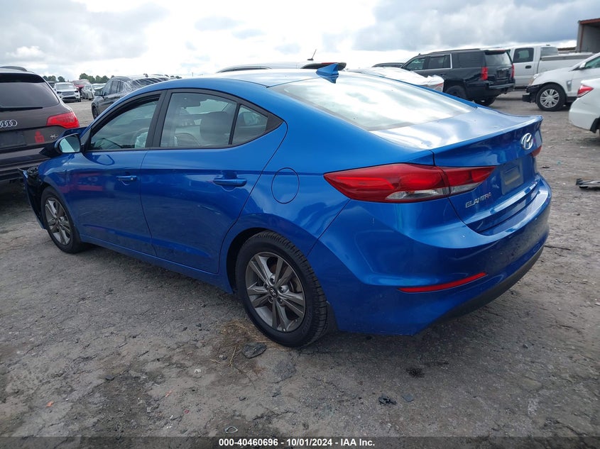 VIN 5NPD84LF7JH270008 2018 HYUNDAI ELANTRA SEL
