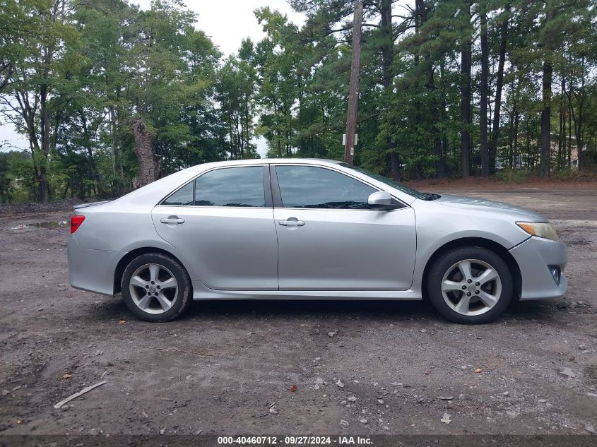 2012 Toyota Camry Se VIN: 4T1BF1FK6CU506270 Lot: 40460712