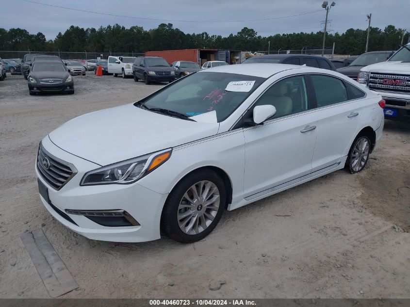 5NPE34AF4FH022019 2015 Hyundai Sonata Limited