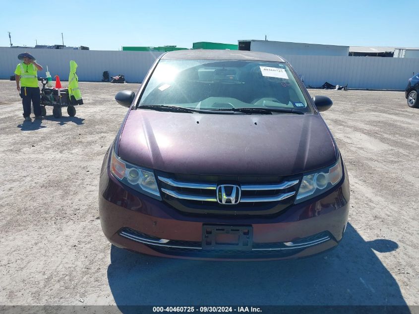 2014 Honda Odyssey Lx VIN: 5FNRL5H26EB028993 Lot: 40460725