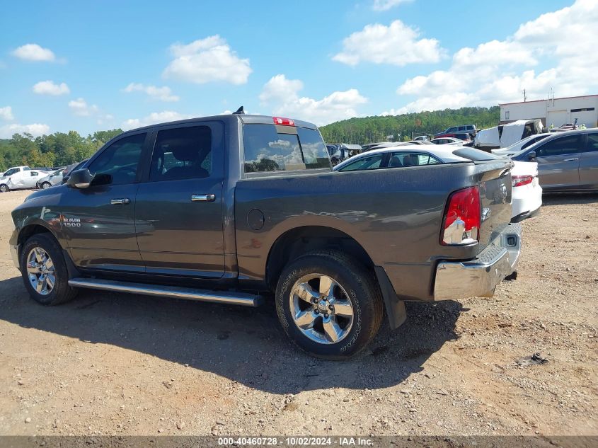 2017 Ram 1500 Big Horn 4X2 5'7 Box VIN: 1C6RR6LT9HS524891 Lot: 40460728